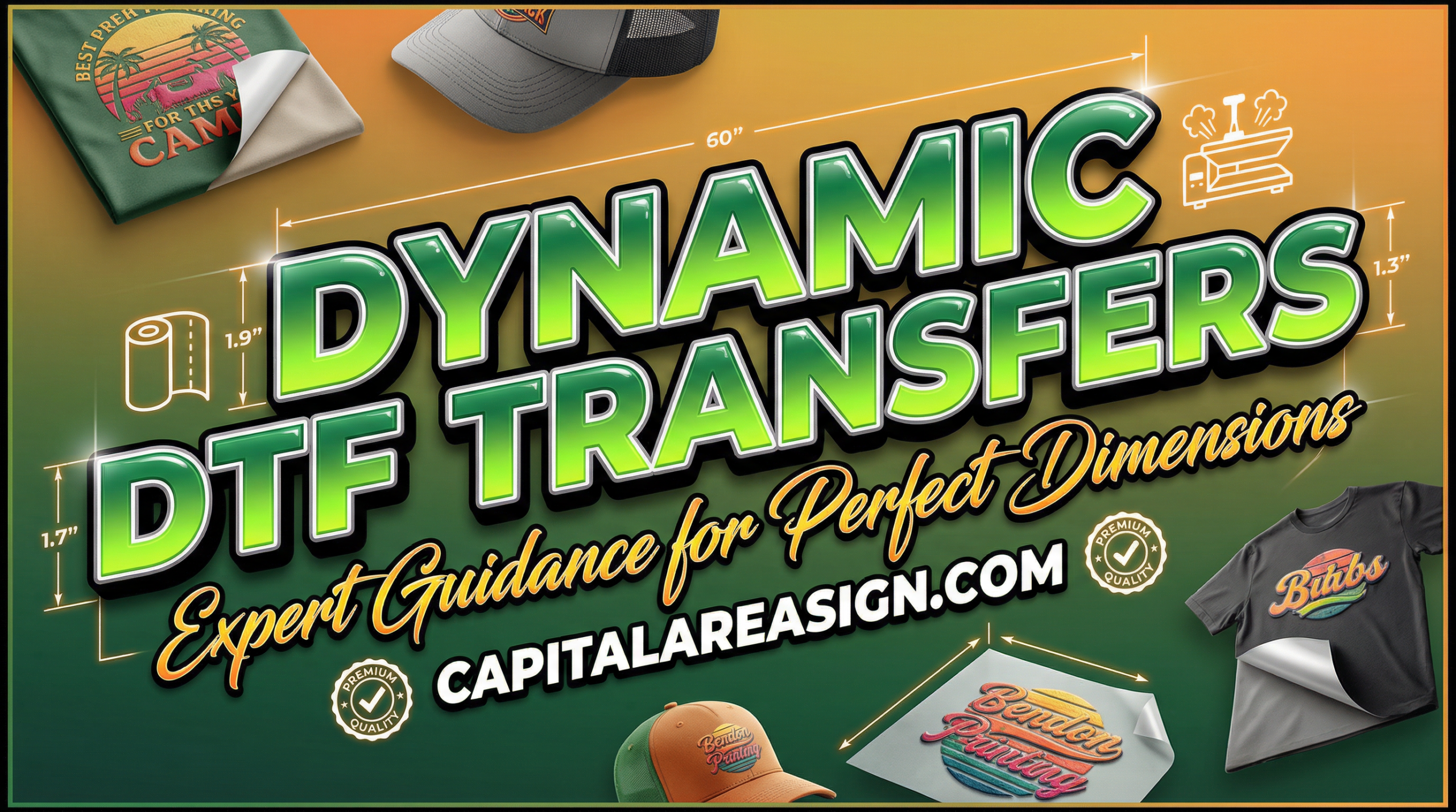 You are currently viewing DTF Transfers: Choosing the Ideal Dimensions                            Expert Guidance from CapitalAreaSign.com